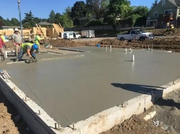 Concrete finishing details